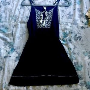 Navy blue Forever 21 sundress